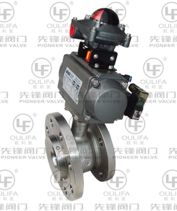 Valvola a sfera con fondo a filo con stelo inclinato