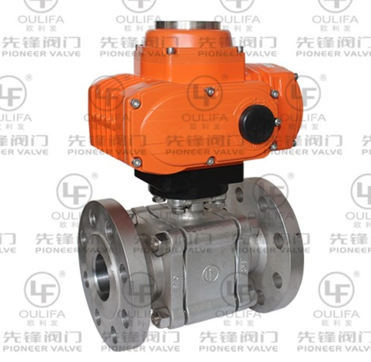 Prodotto chimico per gas naturale con valvola a sfera elettrica antideflagrante