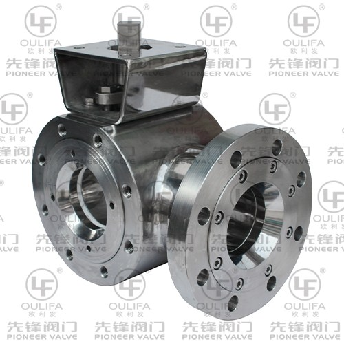 Configurazione con valvola a sfera a 3 vie